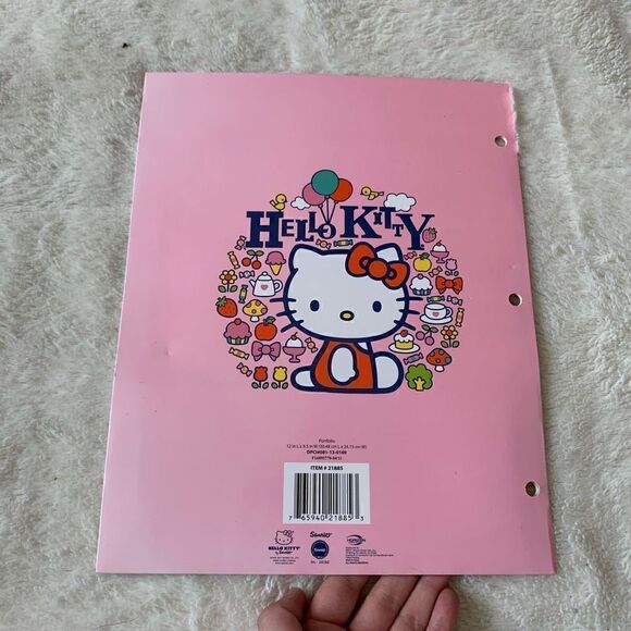 Sanrio 2011 Hello Kitty Pocket File Folder Stationary Collectors - Picture 3 of 5